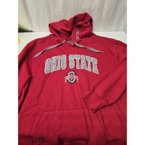 Ohio State Hoodie sweatshirt, Size Xl , Red Drawstring. Buckeyes